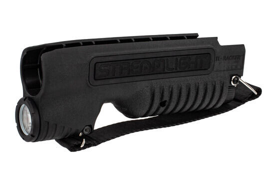 Streamlight TL Racker for Mossberg 590 Shockwave features ambidextrous controls.